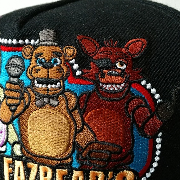 NWT FNAF Five Nights At Freddy's Pizza Hat Cap - Picture 4 of 8